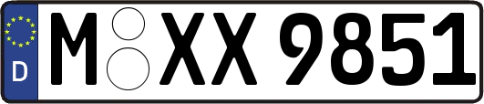 M-XX9851