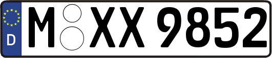 M-XX9852