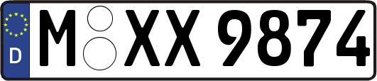 M-XX9874