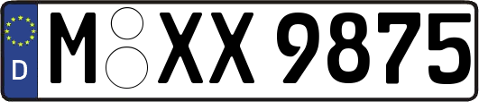 M-XX9875