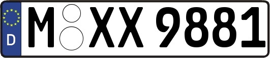 M-XX9881