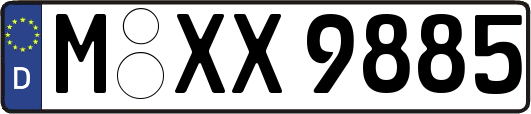 M-XX9885