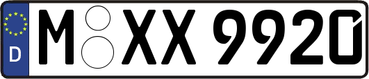 M-XX9920