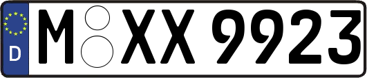 M-XX9923