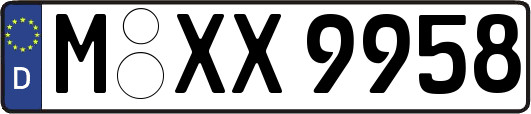 M-XX9958