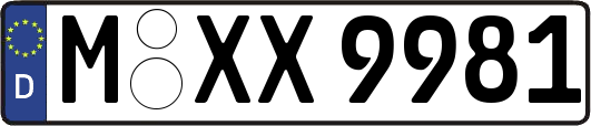 M-XX9981
