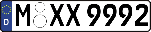 M-XX9992