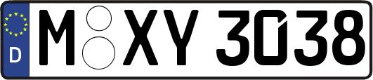 M-XY3038