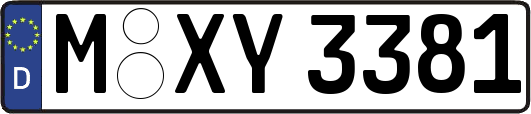M-XY3381