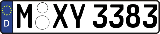 M-XY3383