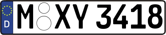 M-XY3418