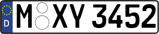 M-XY3452