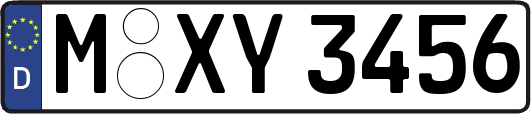 M-XY3456