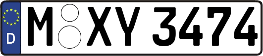 M-XY3474