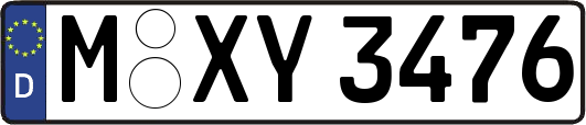 M-XY3476