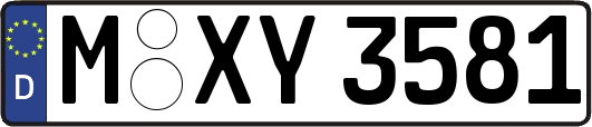 M-XY3581