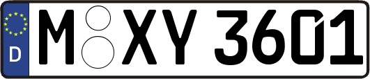 M-XY3601