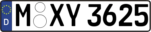 M-XY3625