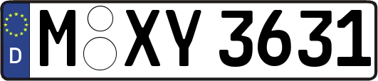 M-XY3631