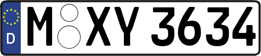 M-XY3634