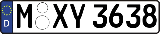 M-XY3638