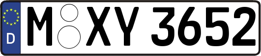 M-XY3652