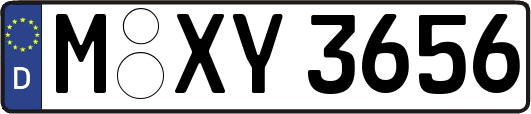 M-XY3656