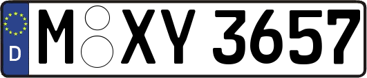 M-XY3657