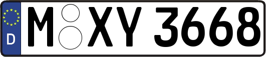 M-XY3668