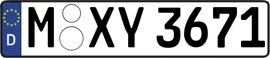 M-XY3671