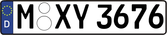 M-XY3676