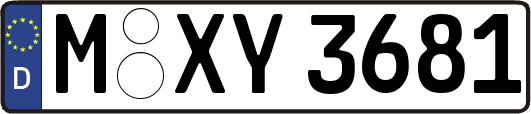 M-XY3681