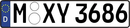 M-XY3686