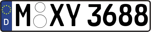 M-XY3688