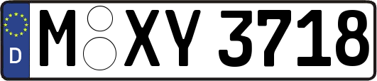 M-XY3718
