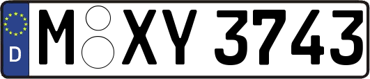 M-XY3743