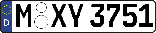 M-XY3751