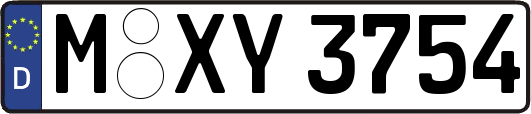 M-XY3754