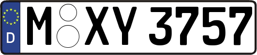 M-XY3757