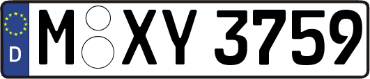 M-XY3759