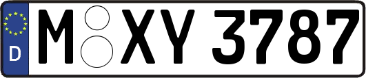 M-XY3787