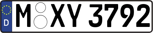 M-XY3792