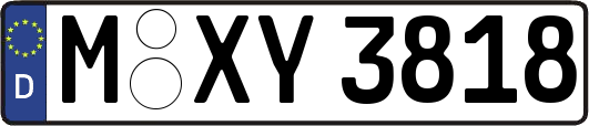 M-XY3818