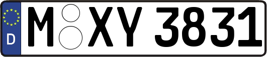 M-XY3831