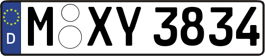 M-XY3834