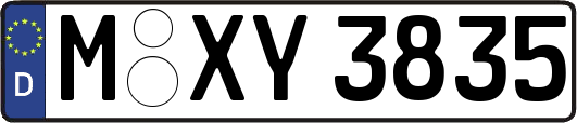 M-XY3835