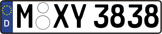 M-XY3838