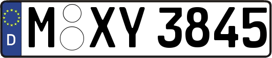 M-XY3845