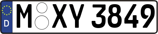 M-XY3849