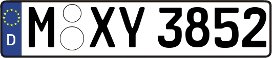 M-XY3852
